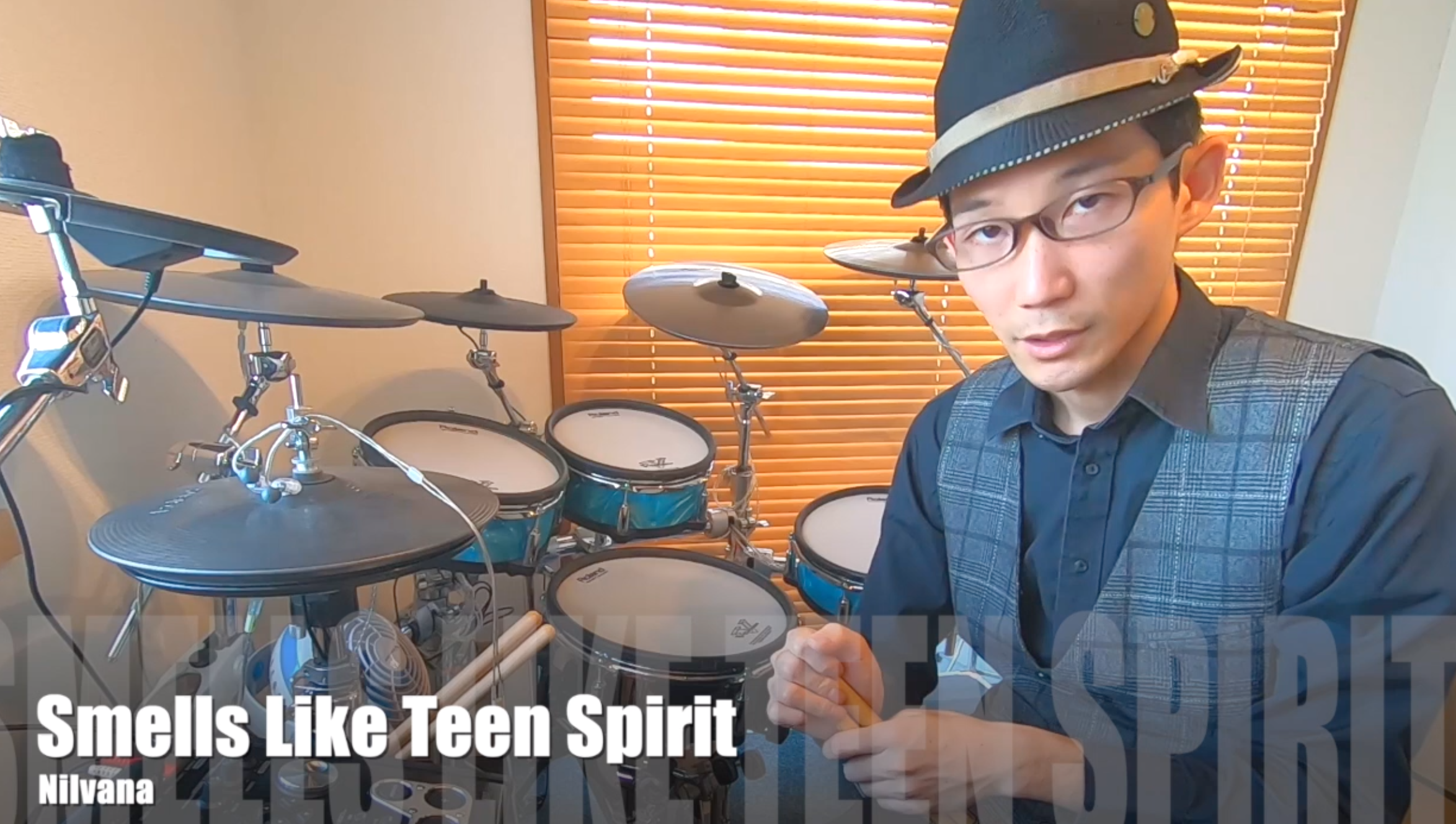 ニルヴァーナ Smells Like Teen Spirit ドラム演奏方法を解説 Music Lesson Lab